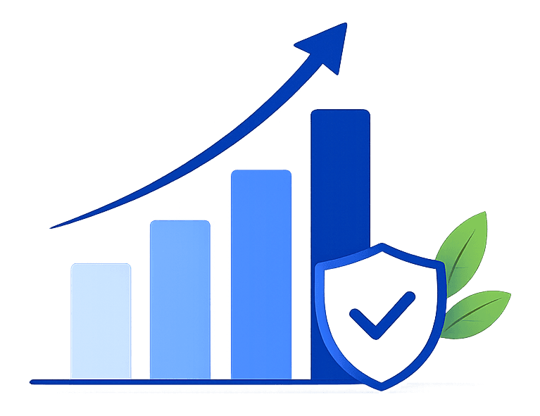 Rising returns backed by security and responsible growth